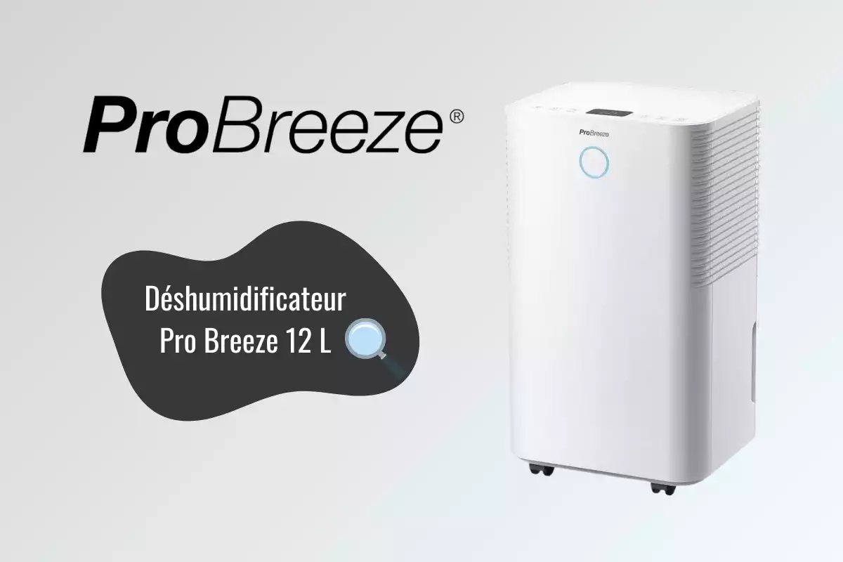 Déshumidificateur Pro Breeze 12L