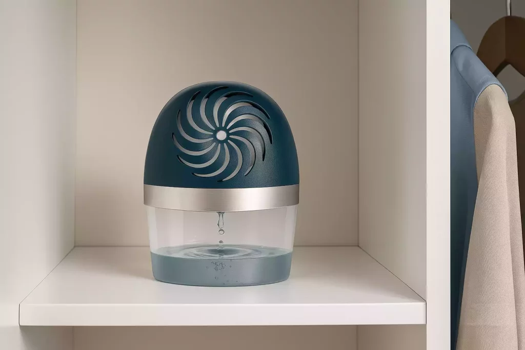 Combien de temps faut-il laisser l’absorbeur d’humidité en place ?