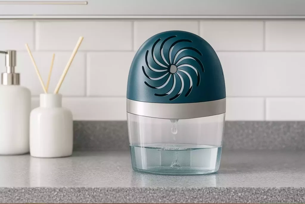 Faut-il garder le déshumidificateur éloigné des enfants et éviter certaines surfaces sensibles ?