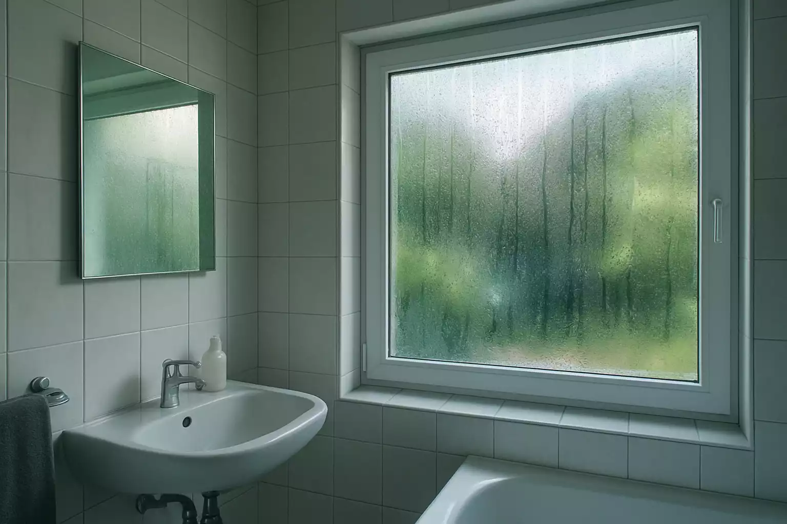 Éliminer l’humidité pour retrouver un bon taux d'hygrométrie dans la salle de bain