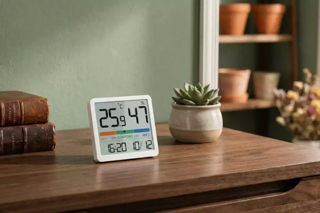 Pourquoi surveiller l’humidité chez soi grâce à un hygromètre ?